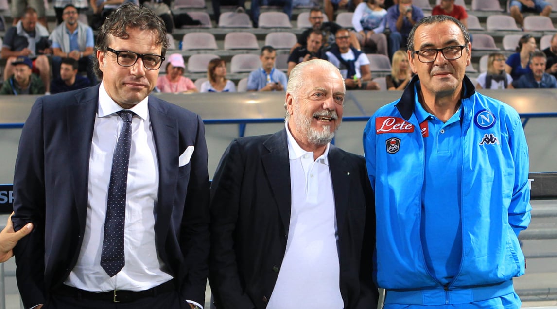 Napoli, ecco la lista di Giuntoli