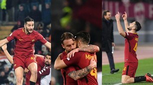 Roma-Torino 3-0, tris giallorosso con dedica ad Astori