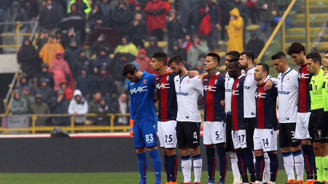 La serie A ha ricordato il capitano della Fiorentina scomparso