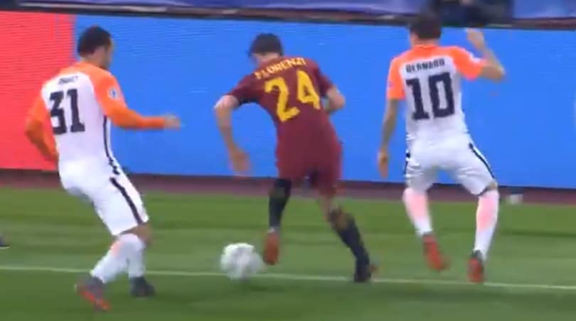 Roma, l'Uefa celebra la giocata di Florenzi
