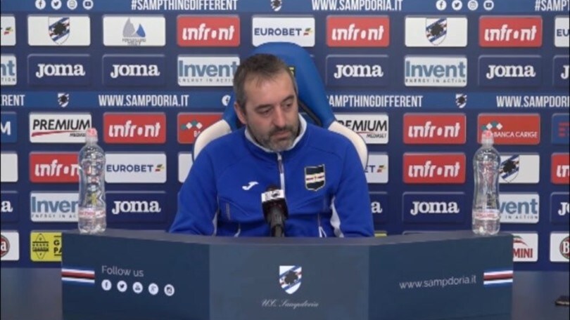 Giampaolo: "Nè Samp, nè Inter possono pemettersi di perdere"