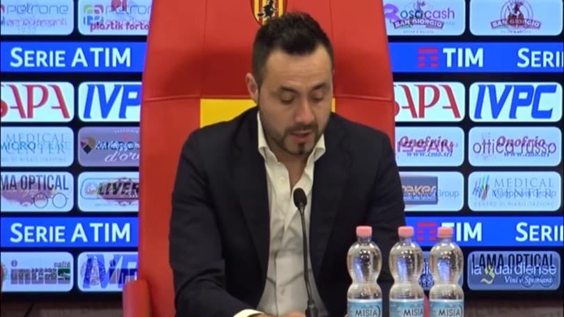 De Zerbi: "Fatico a trovare le parole..."