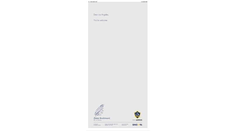 Ufficiale: Ibrahimovic firma con i Los Angeles Galaxy