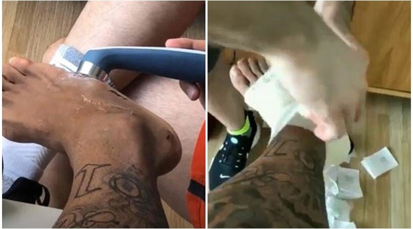 Neymar, il piede ancora non va. E i Mondiali si avvicinano...