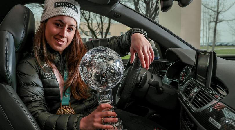 Audi RS 6 Avant, 605 cavalli per Sofia Goggia