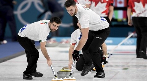 Curling, ai mondiali l'Italia sfiora l'impresa contro il Canada