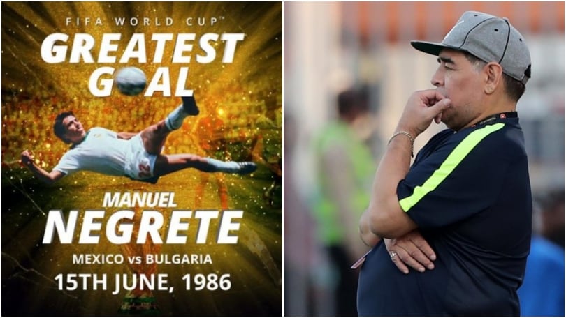 Il gol più bello dei Mondiali? Per la Fifa non è di Maradona