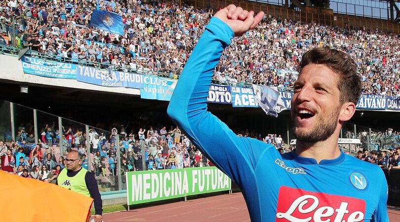 Napoli, a Mertens manca il gol al Milan
