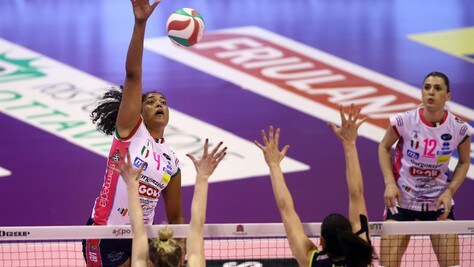 Volley: A1 Femminile, Conegliano pareggia i conti con Novara