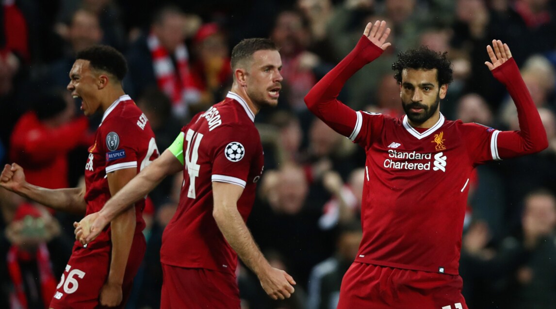 Doppietta Salah: l'egiziano esulta ma chiede scusa ai tifosi della Roma