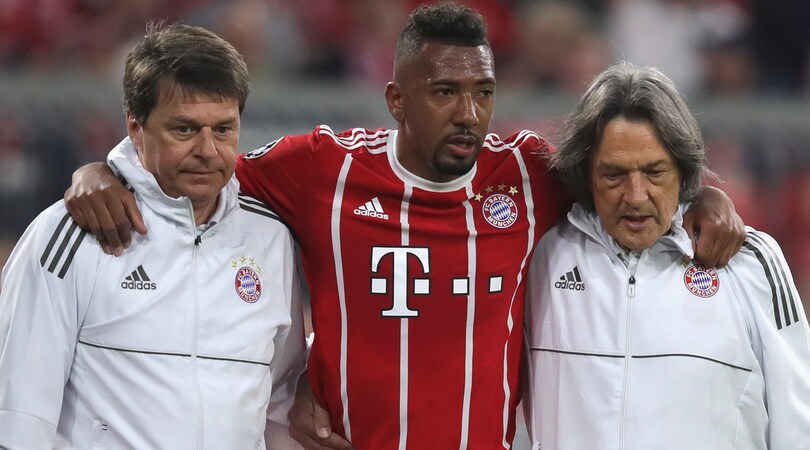 Boateng, stop di 4-6 settimane: rischia il Mondiale