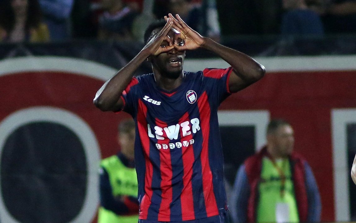 Serie A Crotone, Simy: «I miei gol? Conta la salvezza»