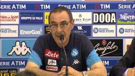 Sarri: "Se tutto questo finisce, io voglio un ricordo per la vita"