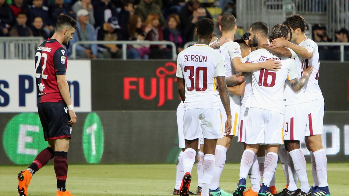 Cagliari-Roma 0-1: la rasoiata di Ünder, le parate di Alisson