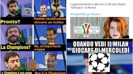 Coppa Italia, sui social cresce l'attesa per Juventus-Milan. E "twitta" anche Noemi