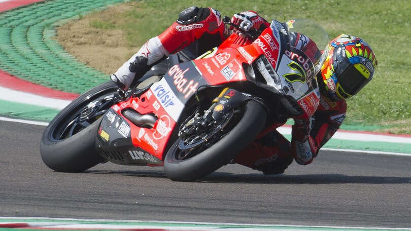 Superbike Italia, Davies e Rea a braccetto nelle libere, 3° Melandri