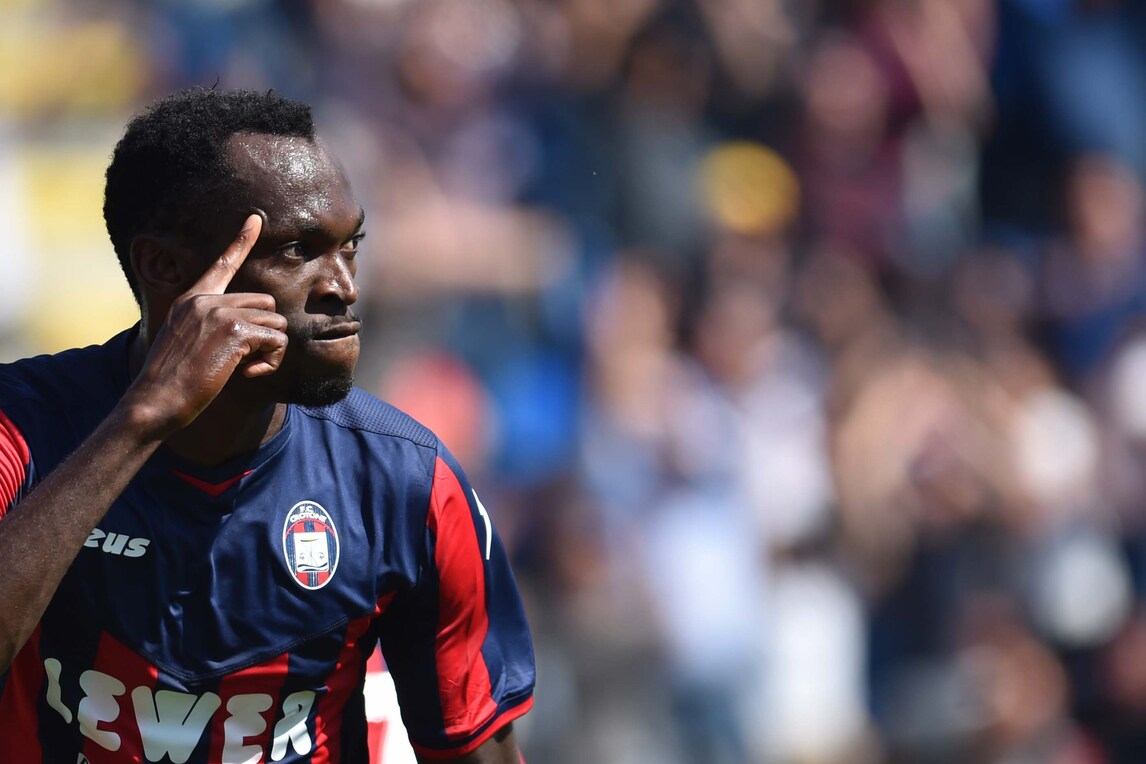 Serie A Crotone, Simy: «Salvezza? Dobbiamo rimanere concentrati»