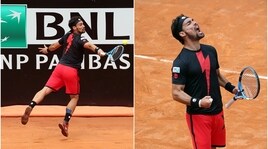 Internazionali d'Italia, Fognini fa impazzire il Foro Italico