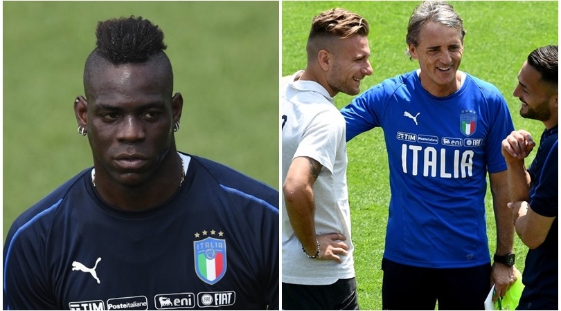 Mancini, parte l'avventura azzurra: le foto del primo allenamento
