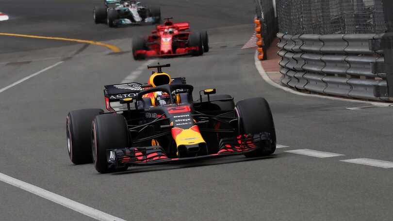 Gran Premio di Monaco, Ricciardo il più veloce nelle libere, Ferrari terza