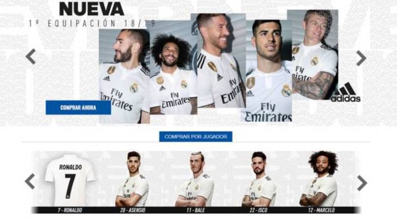 Maglia Home Real Madrid nuove Maglia Home Real Madrid nuove