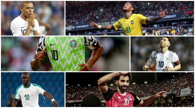 Russia 2018: tutti i numeri 10 del Mondiale
