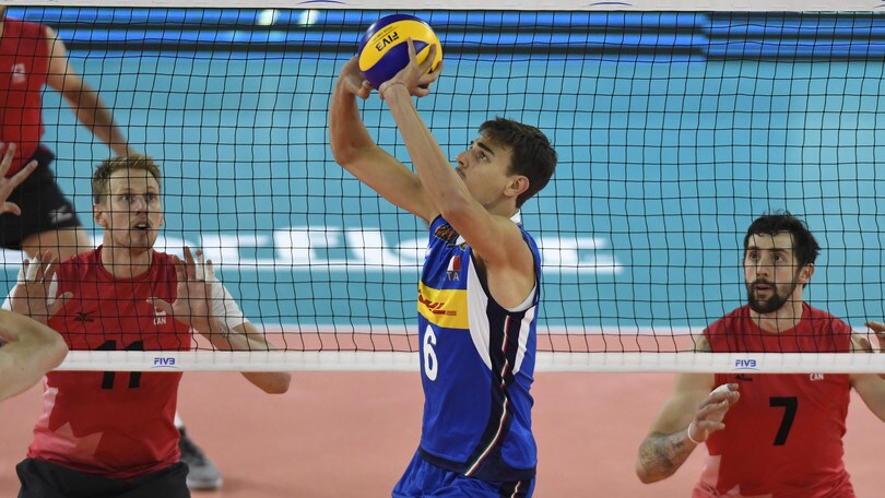 Volley: sospiro di sollievo per Simone Giannelli
