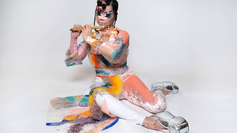 Bjork in concerto alle Terme di Caracalla