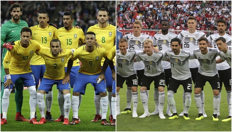 Secondo un modello matematico la finale sarà Brasile-Germania