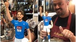 Napoli, arriva la statuina di Verdi