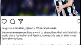Pjanic al Barcellona? Lui mette like
