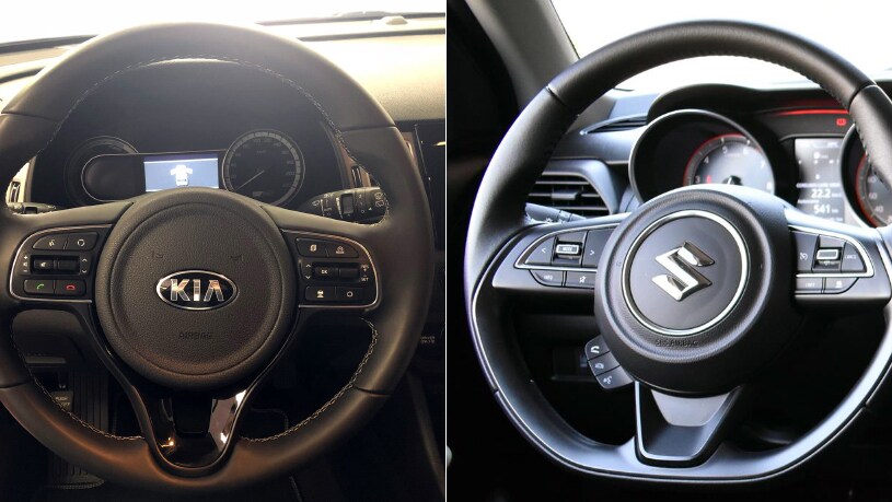 Test comparato: Suzuki Swift Hybrid - Kia Nito Hybrid