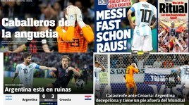 Argentina, il crollo sui media mondiali: «Che catastrofe, Messi quasi fuori»