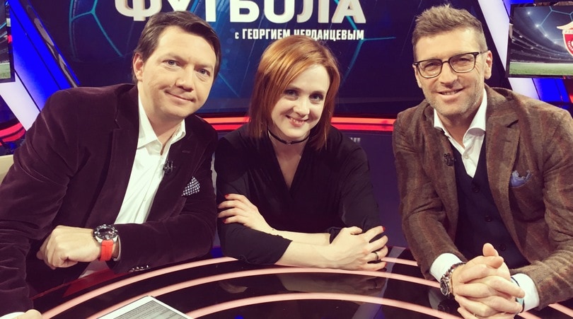 Maria, la telecronista russa tra Premier League e Playboy