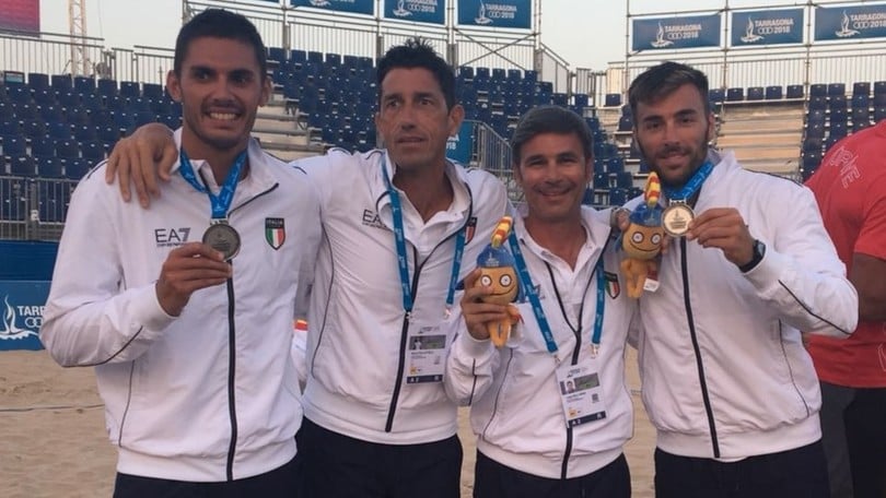 Beach Volley Mediterraneo - Rossi-Caminati conquistano l'argento