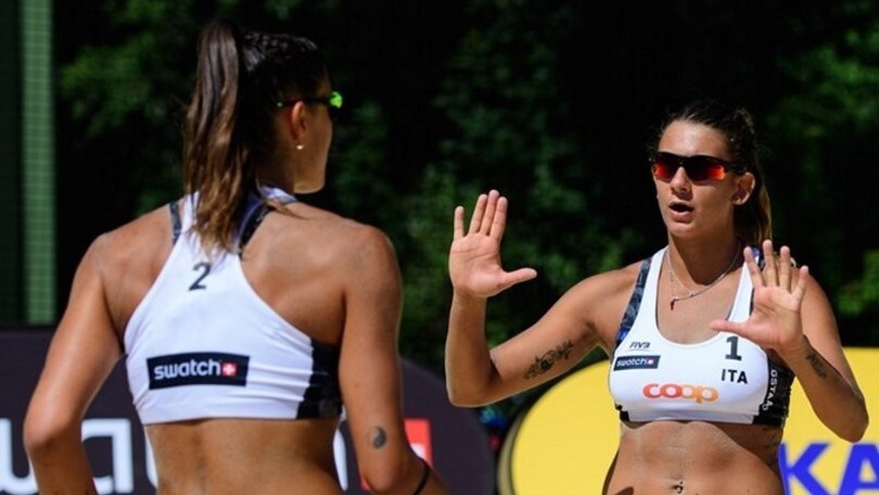 Beach Volley: a Gstaad vanno avanti le coppie italiane