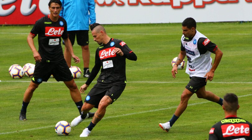Allenamento Napoli nuove Allenamento Napoli nuove