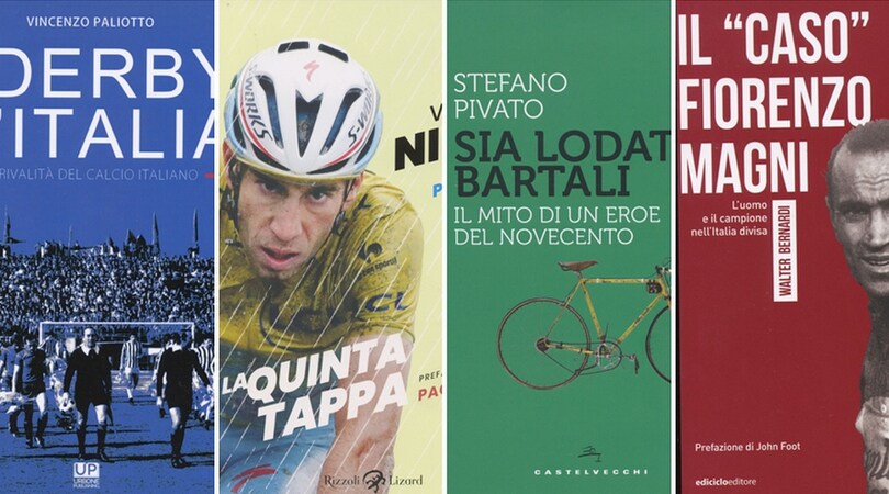 Tutti i derby d'Italia e tre libri sul grande ciclismo