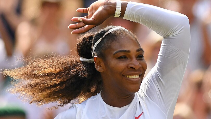 Tennis, finale Wimbledon: lo Slam di Serena Williams a 1,47