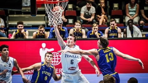 Europeo U20, l'Italia supera nettamente la Svezia
