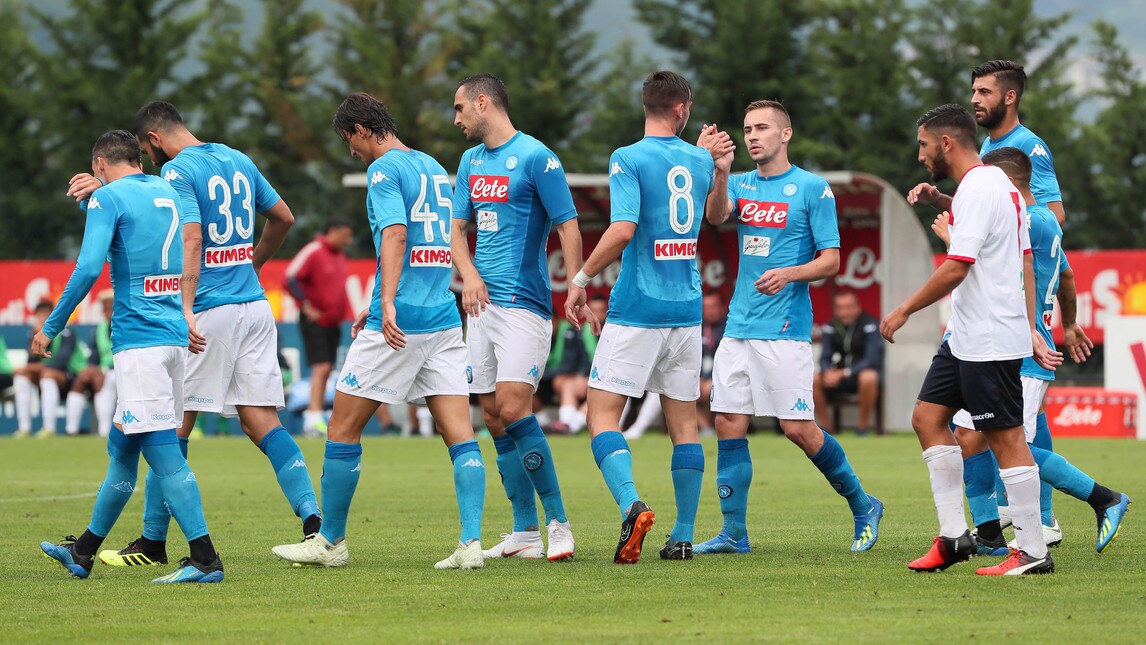Napoli-Gozzano, le foto più belle del match