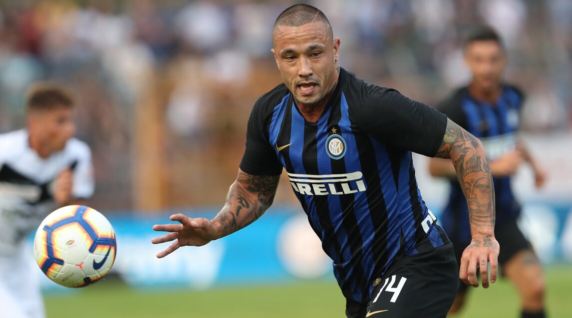 La prima di Nainggolan con la maglia dell'Inter