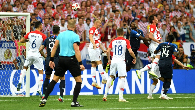 Francia-Croazia, l'autorete di Mandzukic