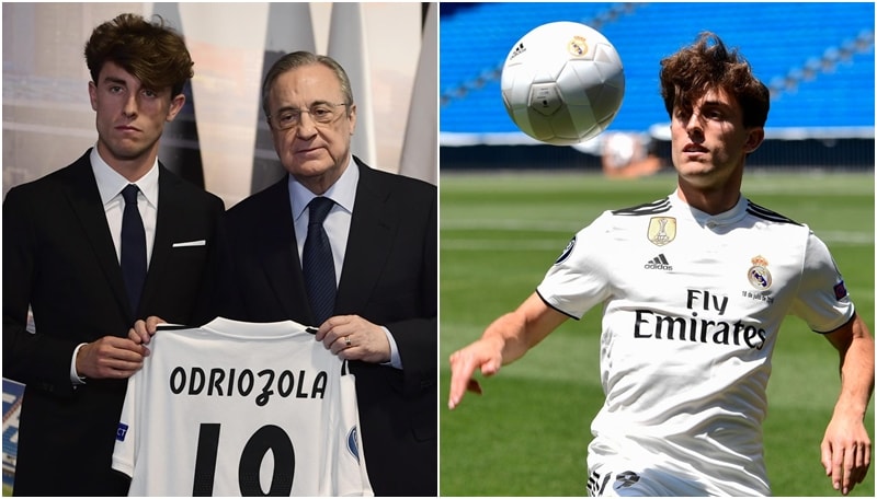 Maglia Home Real Madrid Odriozola Maglia Home Real Madrid Odriozola