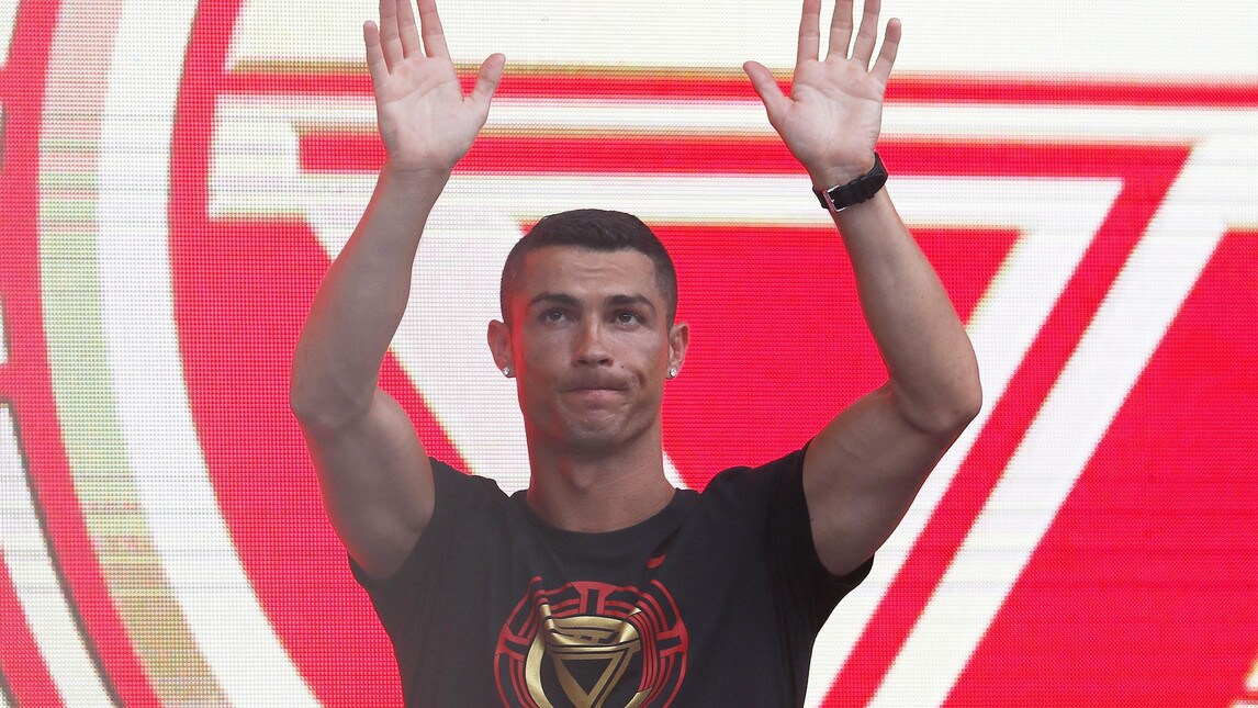 Cristiano Ronaldo in Cina: tifosi impazziti