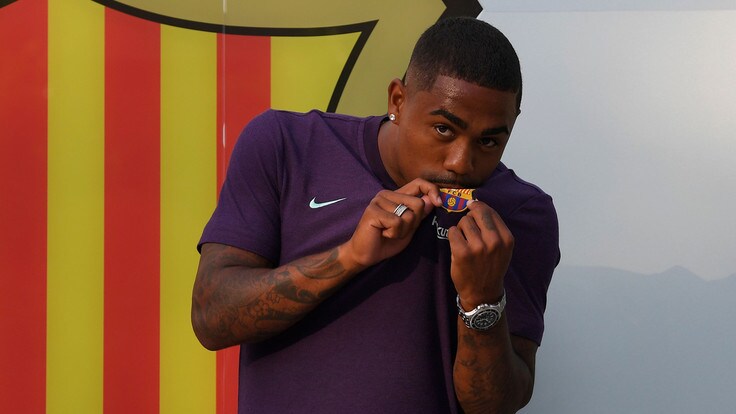 Terza Maglia FC Barcelona Malcom Terza Maglia FC Barcelona Malcom