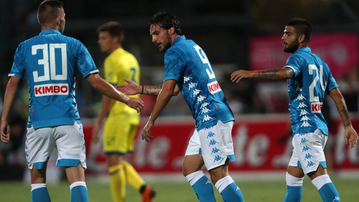 Napoli-Chievo, le foto del match