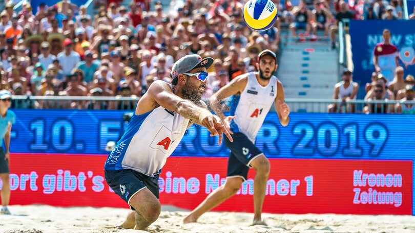 Beach Volley: a Vienna fuori anche Lupo-Nicolai