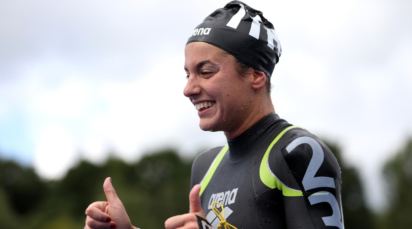 Europei di nuoto, argento per Giulia Gabrielleschi nella 10 km