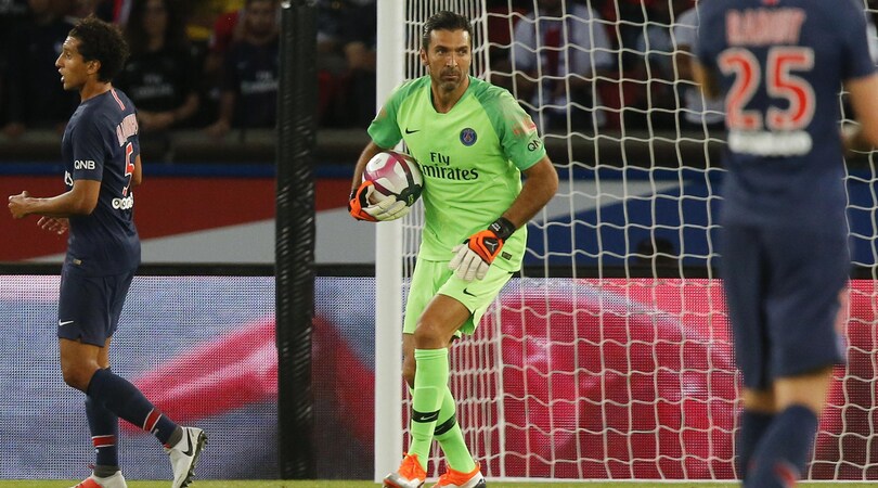 Ligue 1, Psg-Caen 3-0: Neymar, Rabiot e Weah. Sorride Buffon